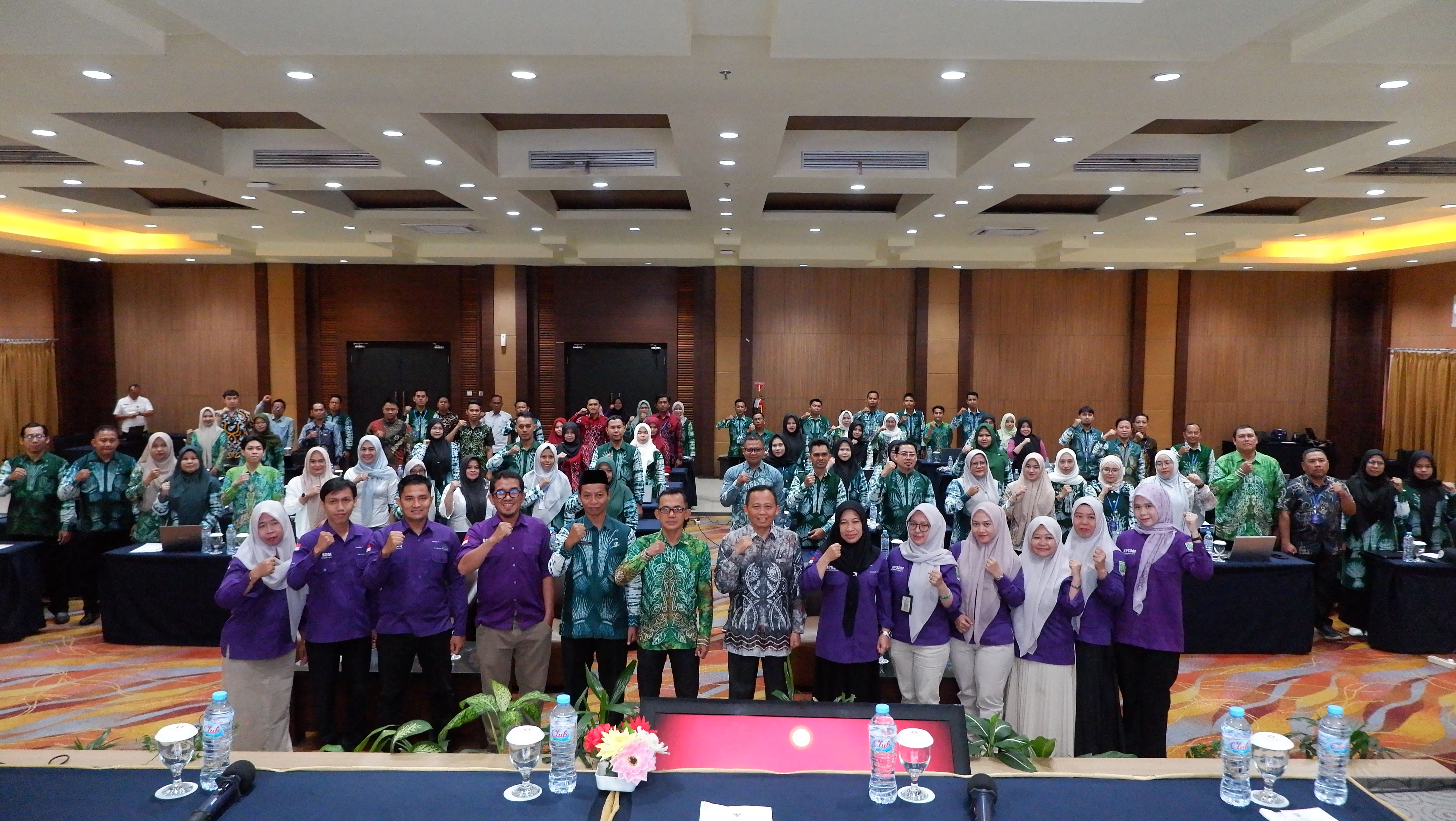Dokumentasi Kegiatan Penyusunan PPPK Paruh Waktu Melalui SIASN Perencanaan